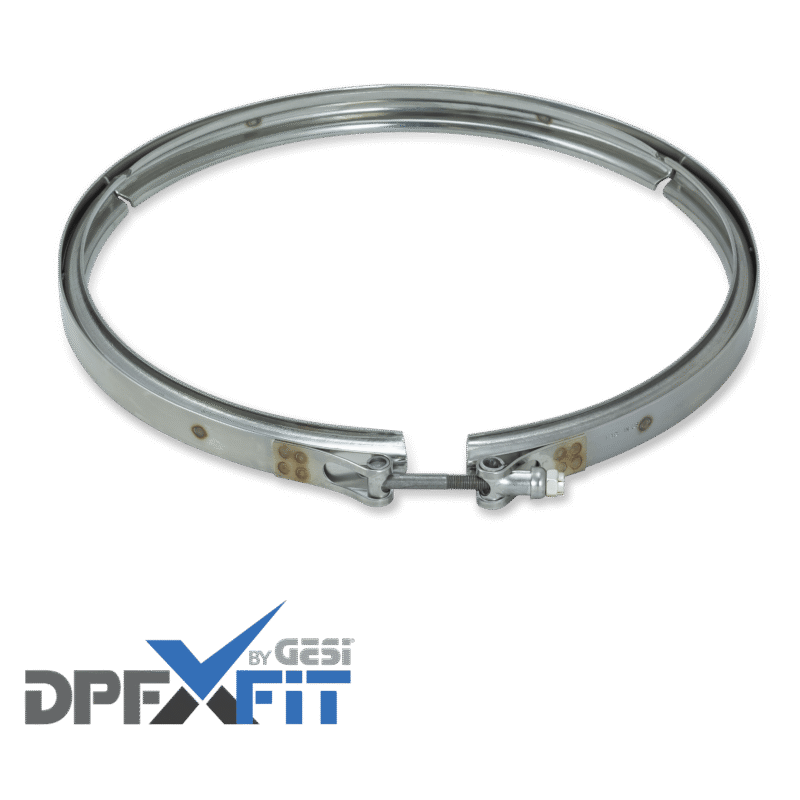 aftermarket Caterpillar V-band dpf clamp - DPFXFIT CL-0012