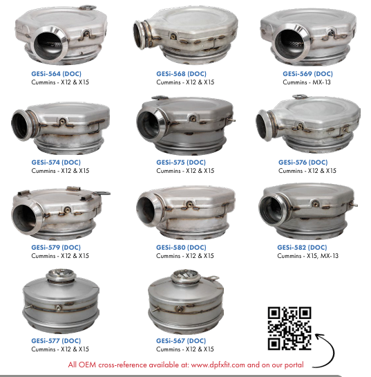 Cummins Pancake DOCs